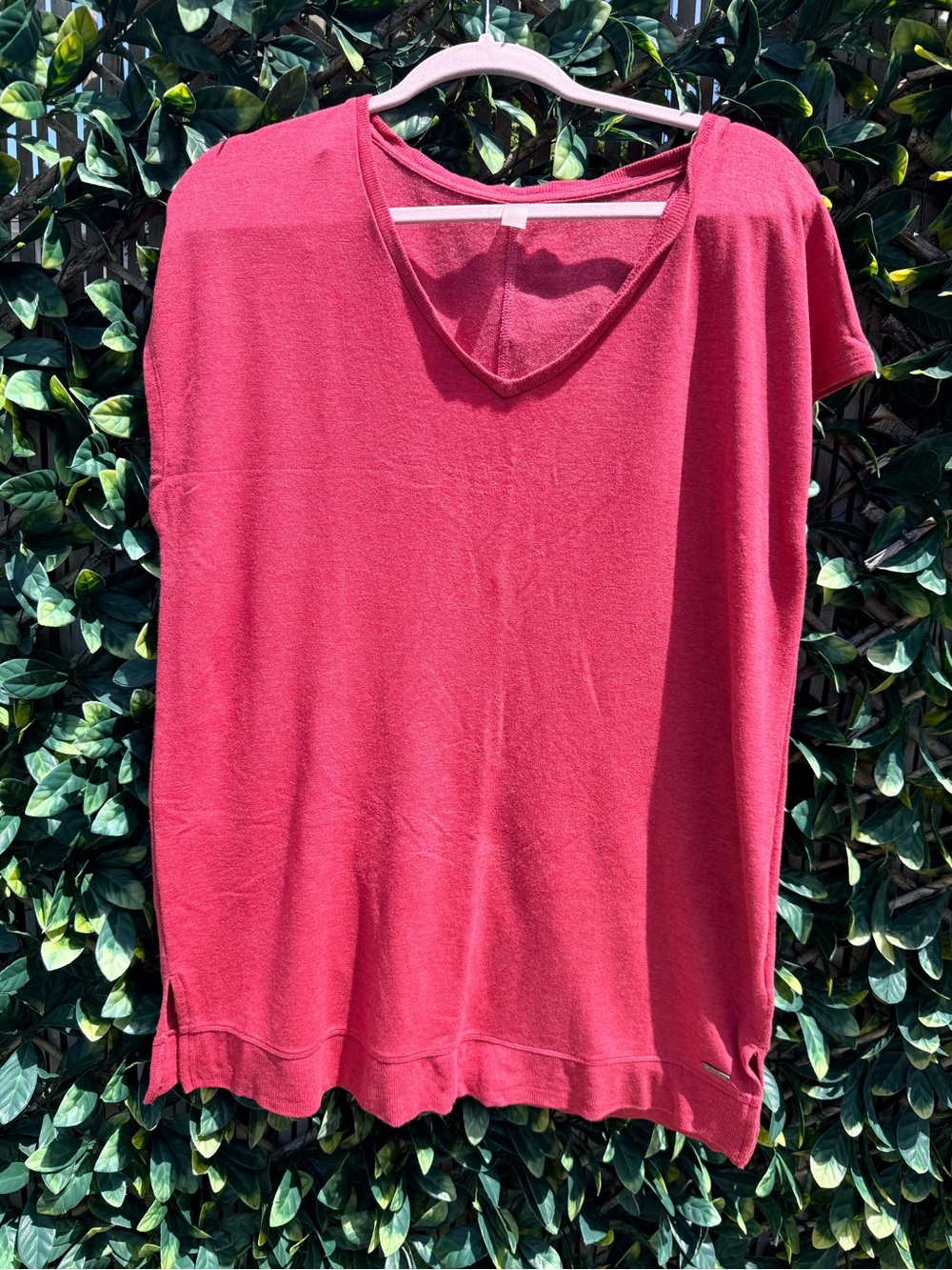 💫4/$25 • Hyba Relaxed V-Neck Cap Sleeve Tunic Top